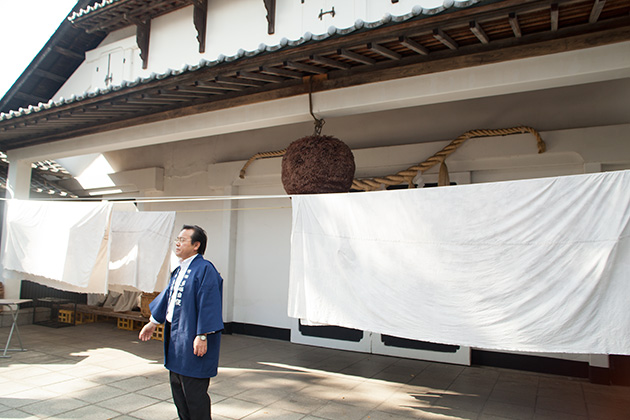 石川酒造の橋本恭男さん