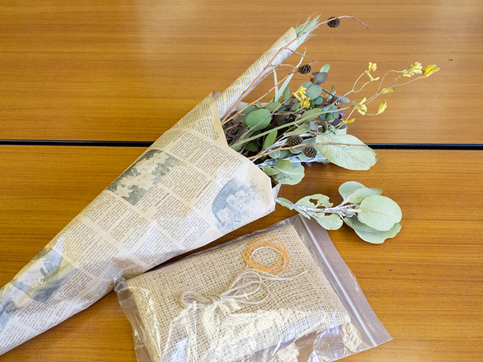 スワッグの材料