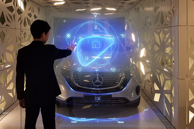 ガラスインターフェース